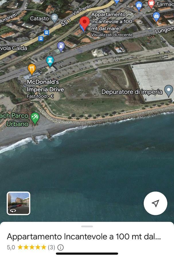 Appartamento Incantevole A 100Metri Dal Mare E Accanto Alla Pista Ciclabile Imperia Zewnętrze zdjęcie